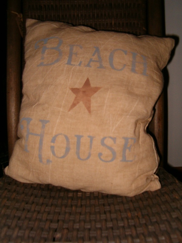 Beach House pillow