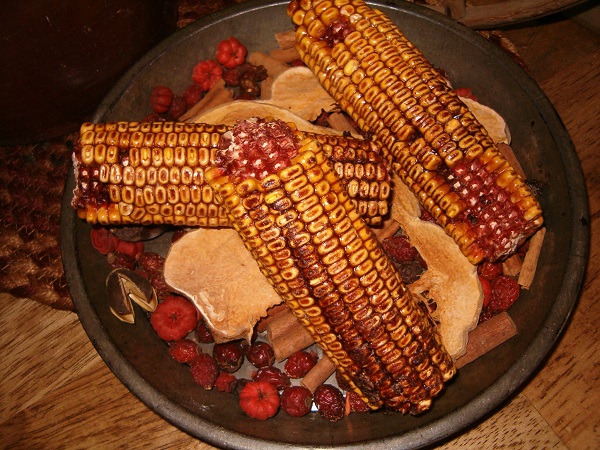peasant corn bowl filler