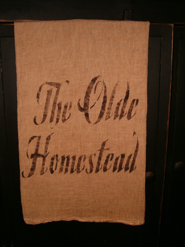 the olde homestead towel