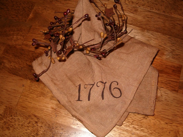 1776 napkin