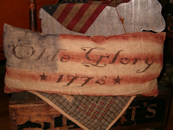 olde glory 1776 pillow