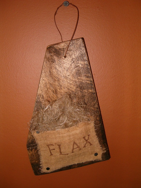 flax barnwood hanger