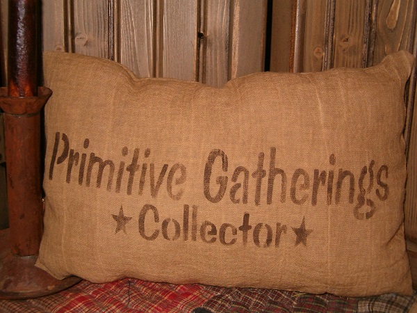 primitive gatherings collector pillow