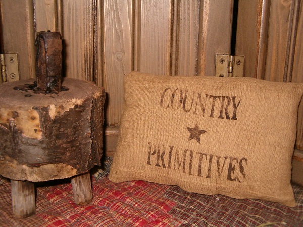 country primitives pillow