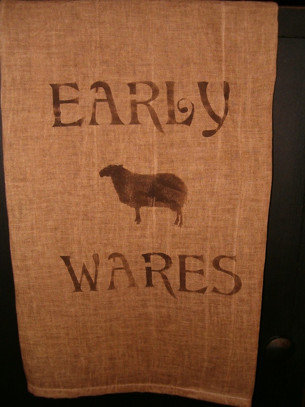 Early Wares sheep towel
