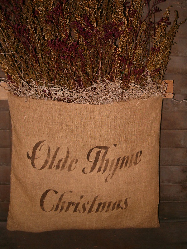 Olde Thyme Christmas sweet annie sack