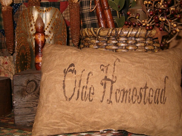 rectangular olde homestead pillow