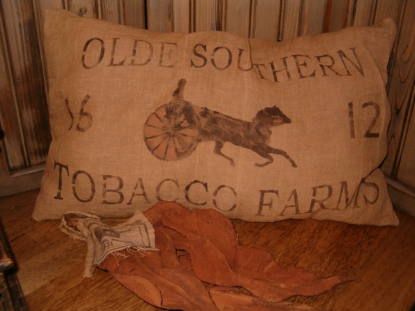 tobacco farms pillow