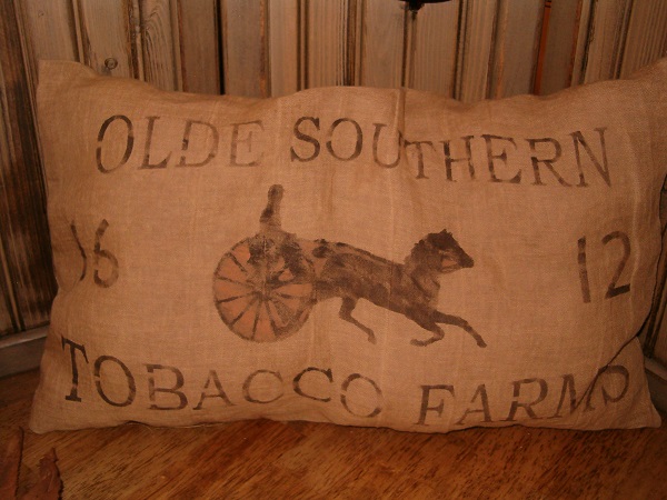 tobacco farms pillow