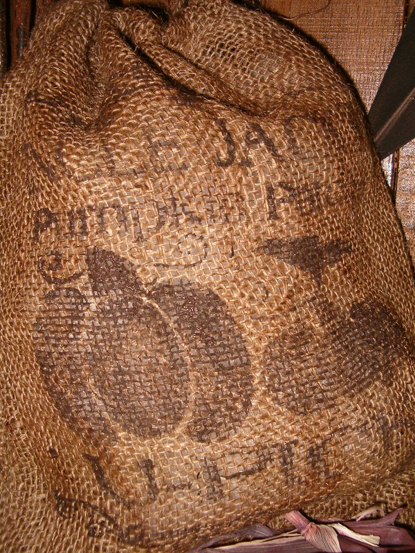 Uncle Jack's burlap sack