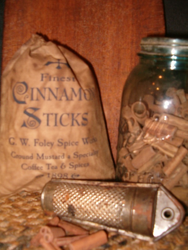 cinnamon sticks ditty bag