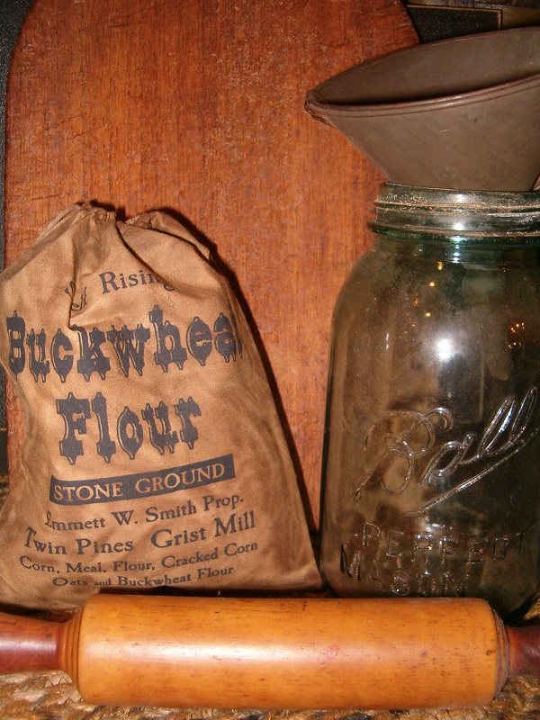 Buckwheat Flour ditty bag