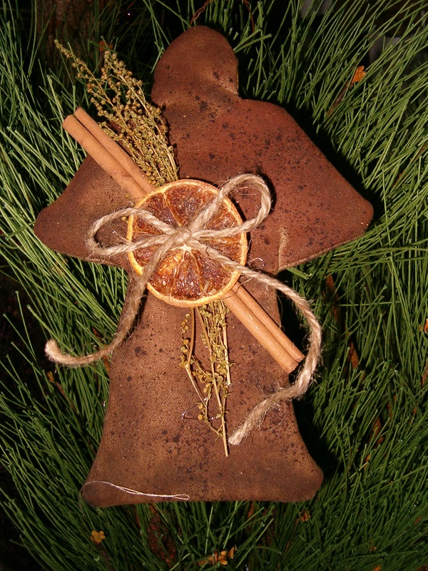 gingerbread angel hanger