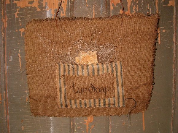 Lye Soap hanger