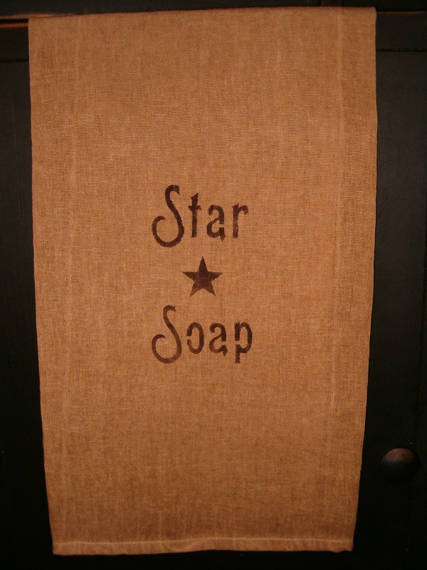 Star Soap towel