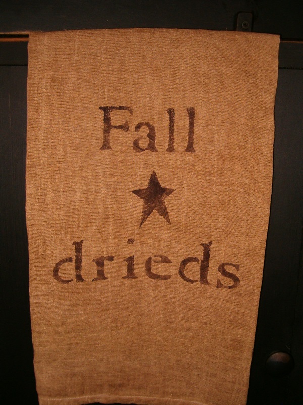 Fall drieds towel