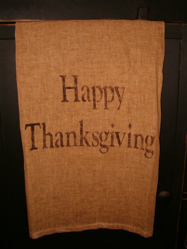 Happy Thanksgiving towel