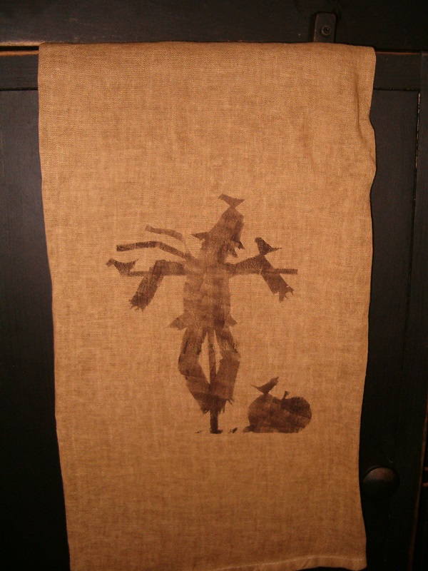 scarecrow towel