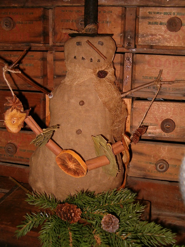 Bentley the woodland snowman