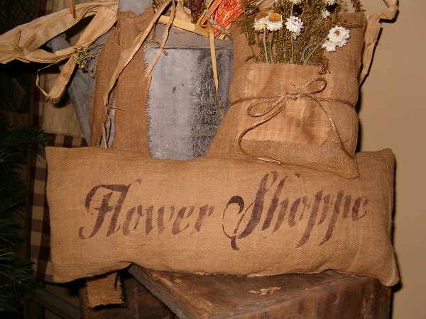 flower shoppe pillow set