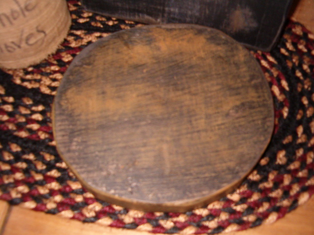 round candle board charger