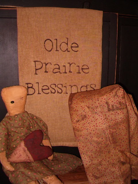 olde prairie blessings towel
