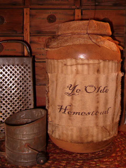 ye olde homestead jumbo pantry jar