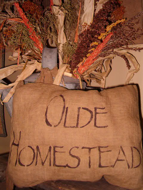olde homestead pillow