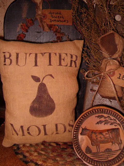 Butter Molds pillow