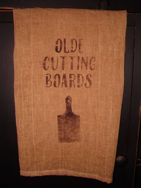 Olde Cutting Boards towel