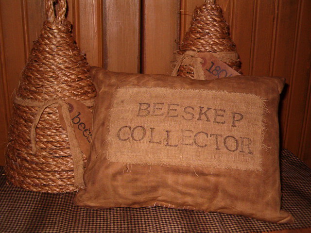 beeskep collector pillow
