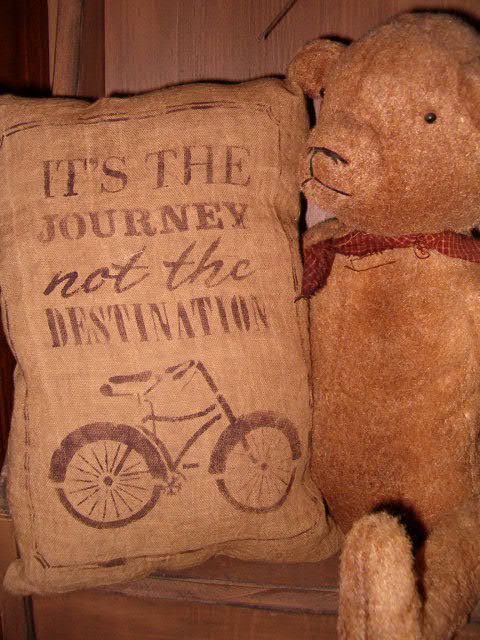 it is the journey pillow