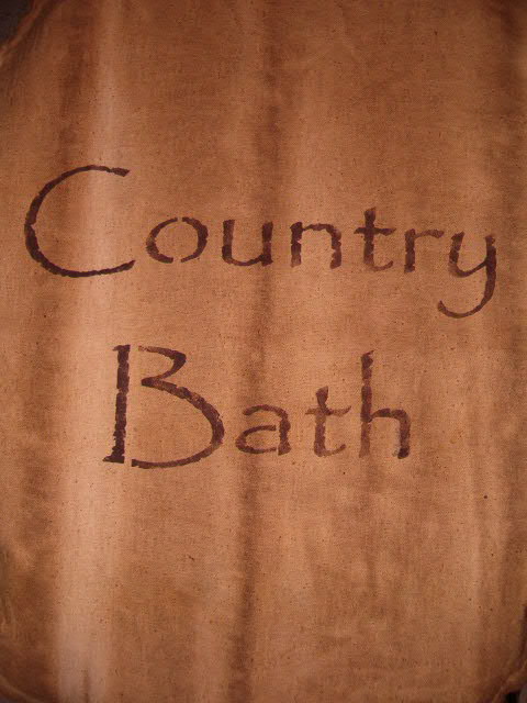country bath accessories