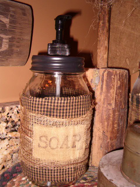 mason jar soap dispenser