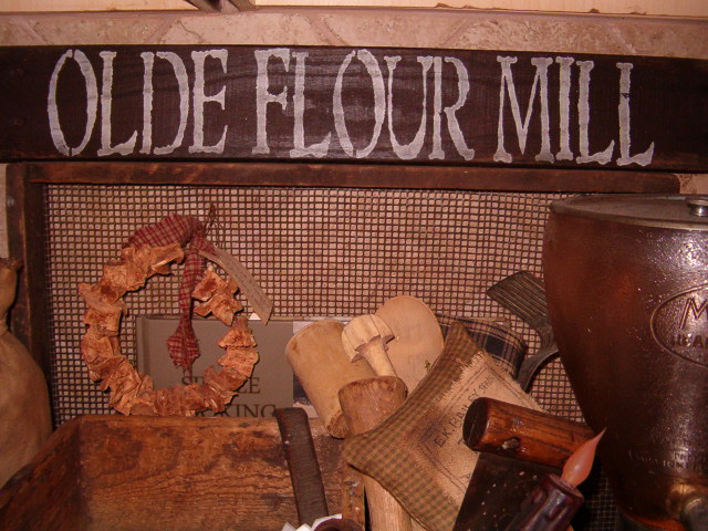 Olde Flour Mill sign