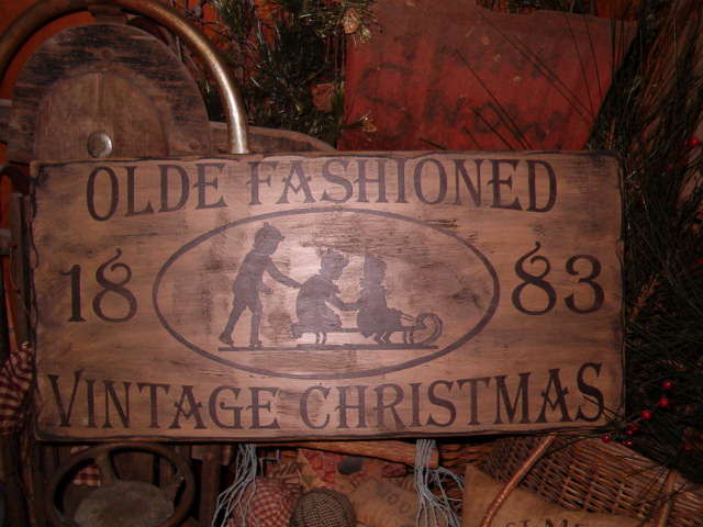 olde fashioned vintage Christmas