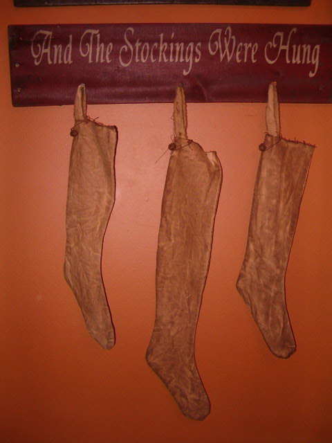 And the stockings were hung