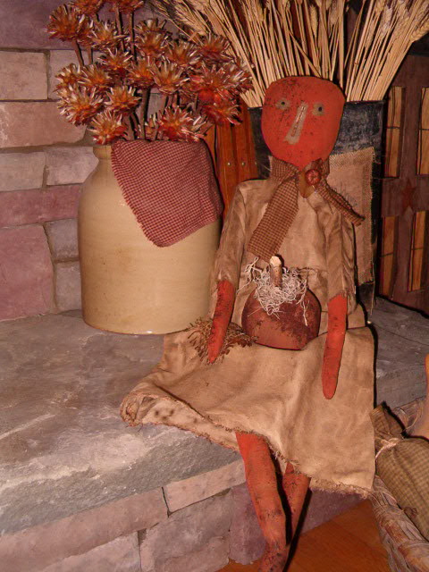 Jack O Lynn pumpkin doll