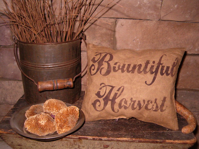 bountiful harvest pillow