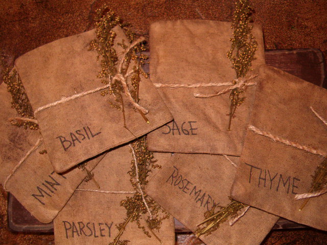herb seed packets