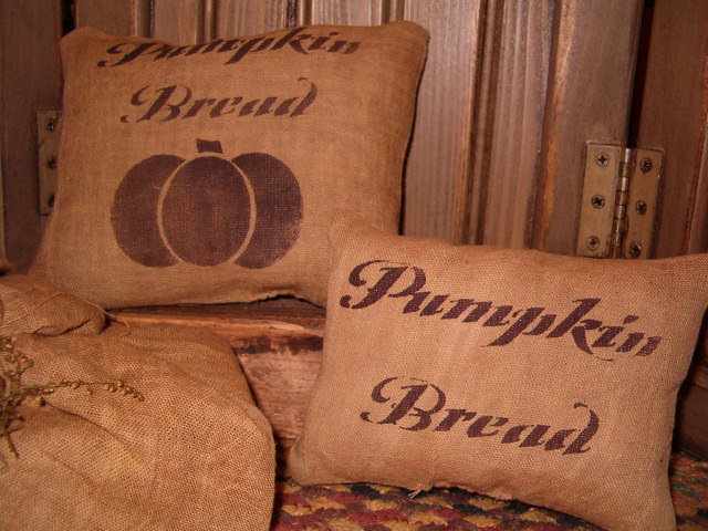 pumpkin bread pillow tucks
