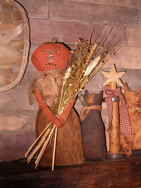 Prudence pumpkin doll