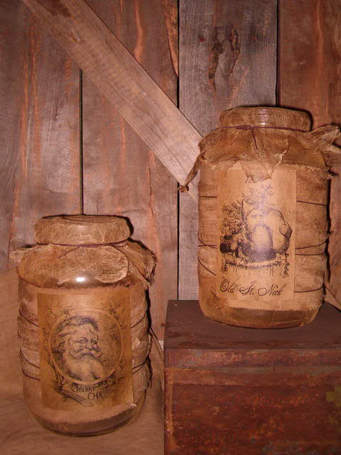 Jumbo Santa Jars