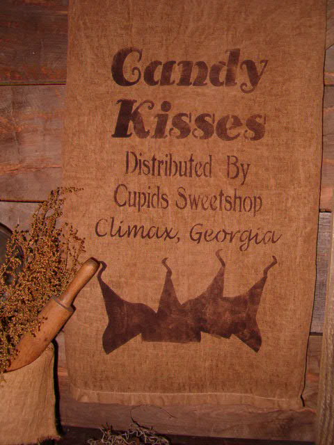 Candy Kisses towel or pillow