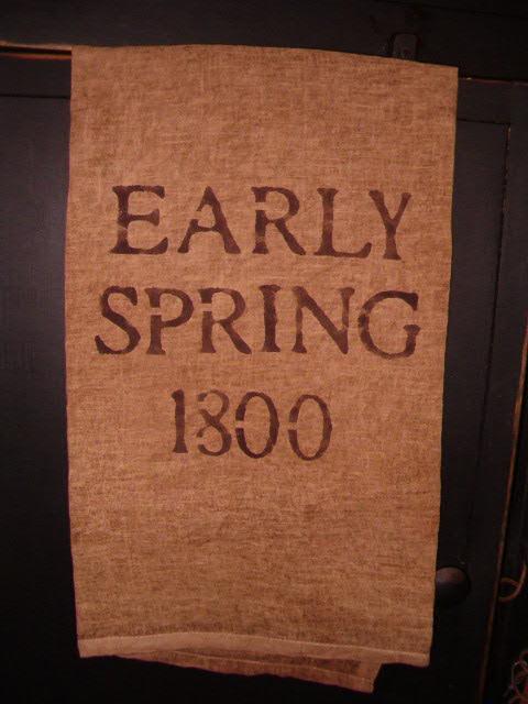 Early Spring 1800 towel