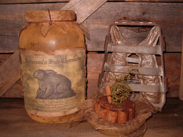 Anderson's Fine Chocolates jumbo jar