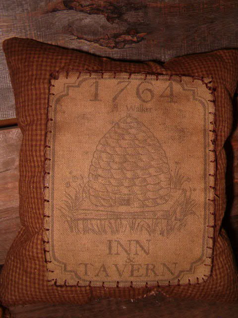 1764 Inn and Tavern beeskep pillow