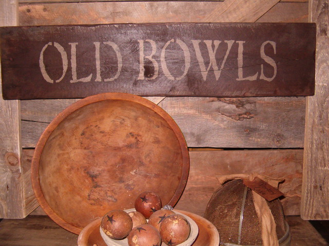 Olde Bowls sign