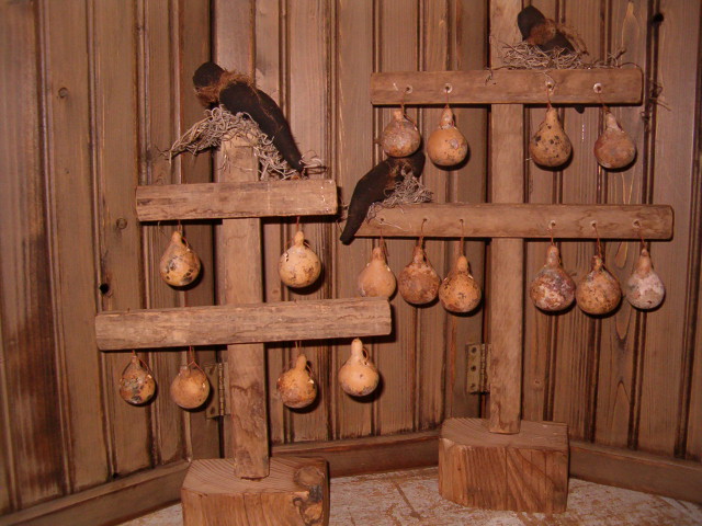 Tobacco stick gourd trees