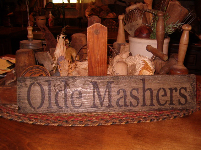 Olde Mashers sign